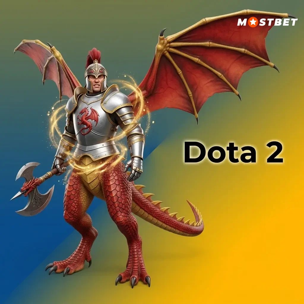 Dota 2 esports betting on Mostbet covering The International, Pro Circuit events with live match winner and kills markets