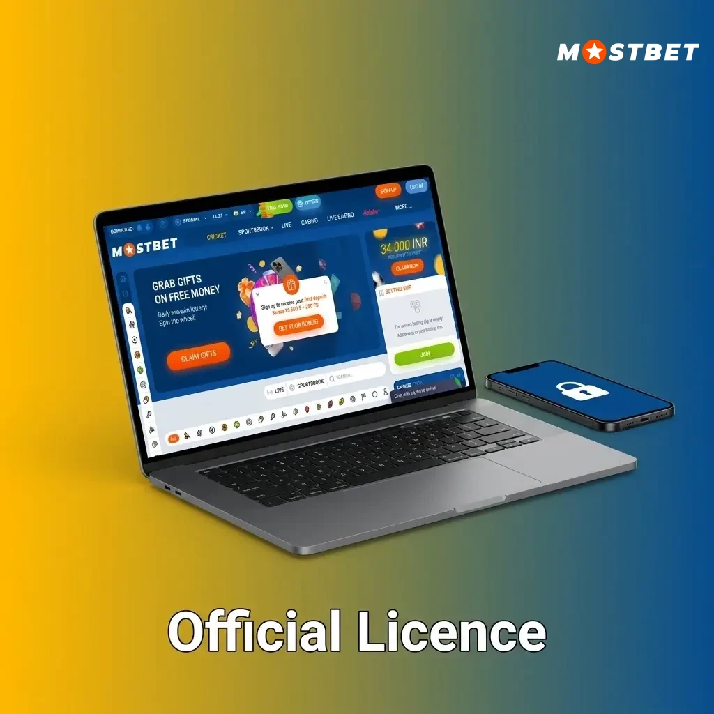 Mostbet Curaçao eGaming Licence No. 8048/JAZ ensuring fair play, transparent terms, and secure transactions for Indian players