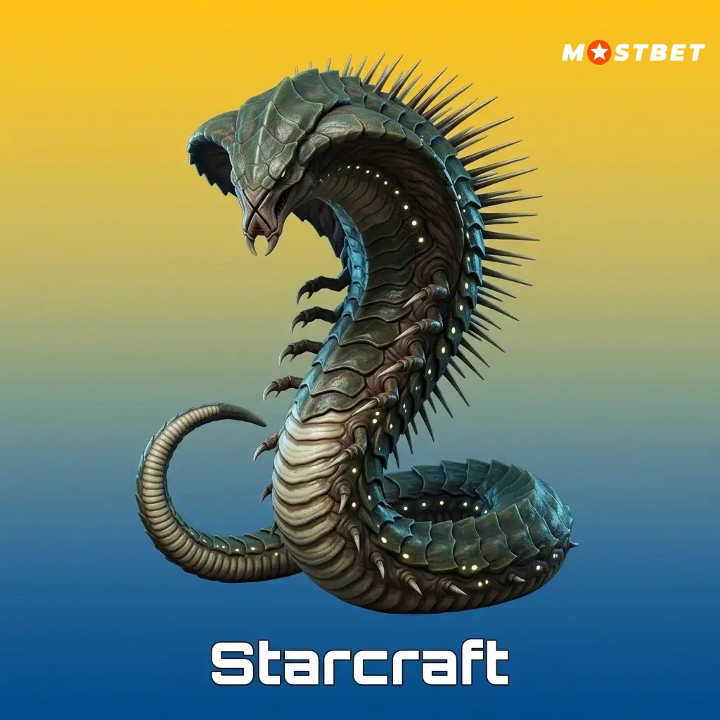 Starcraft II and Brood War esports betting on Mostbet covering GSL and IEM Katowice tournaments