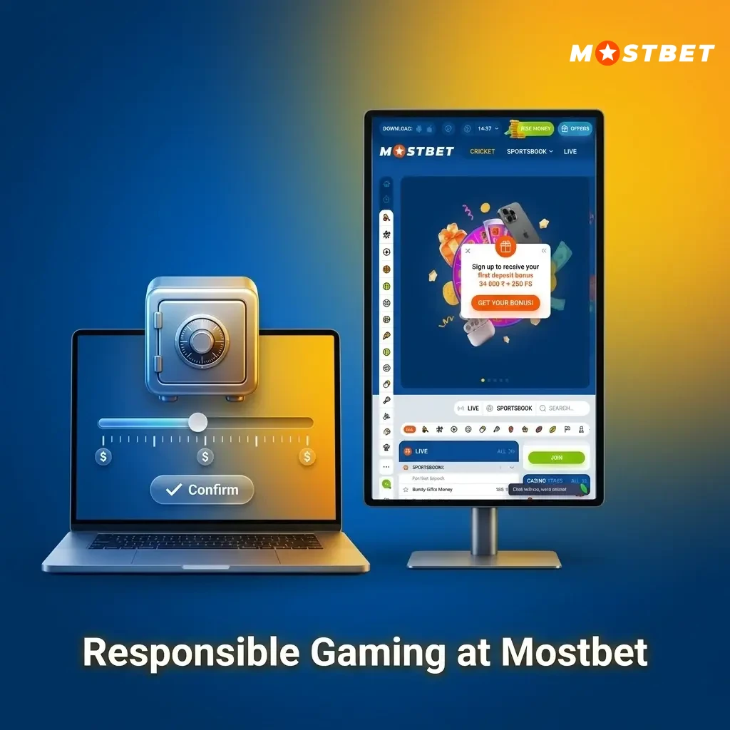 Mostbet responsible gaming tools for Indian players including deposit limits, self-exclusion, and support resources