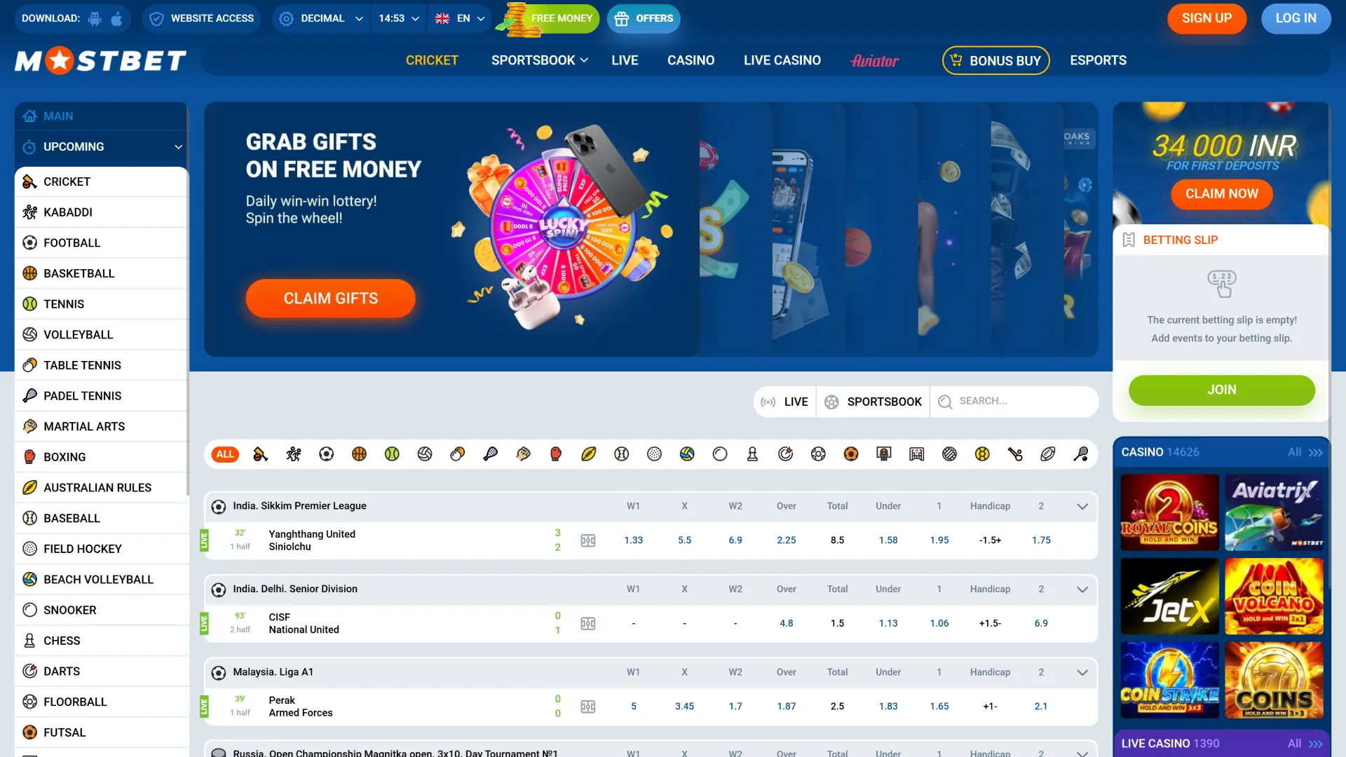 Experience the benefits of Mostbet, a versatile sports betting and online casino platform.