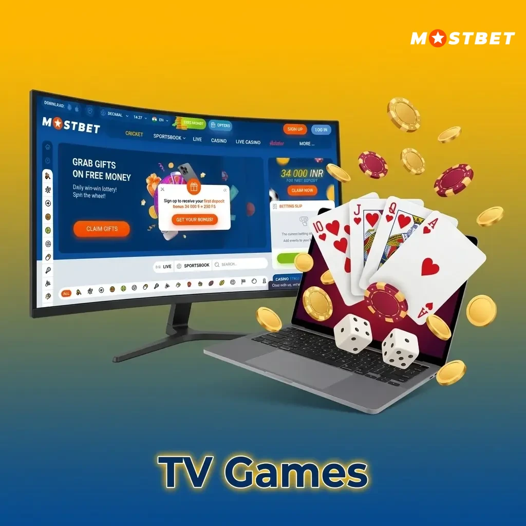 Live TV Games at Mostbet including Crazy Time, Monopoly Live, Mega Ball and Dream Catcher with live hosts and real money bets