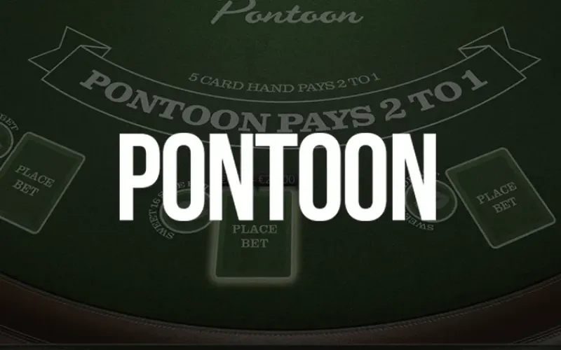 Test your card skills and beat the dealer in the game Pontoon on the Mostbet website.