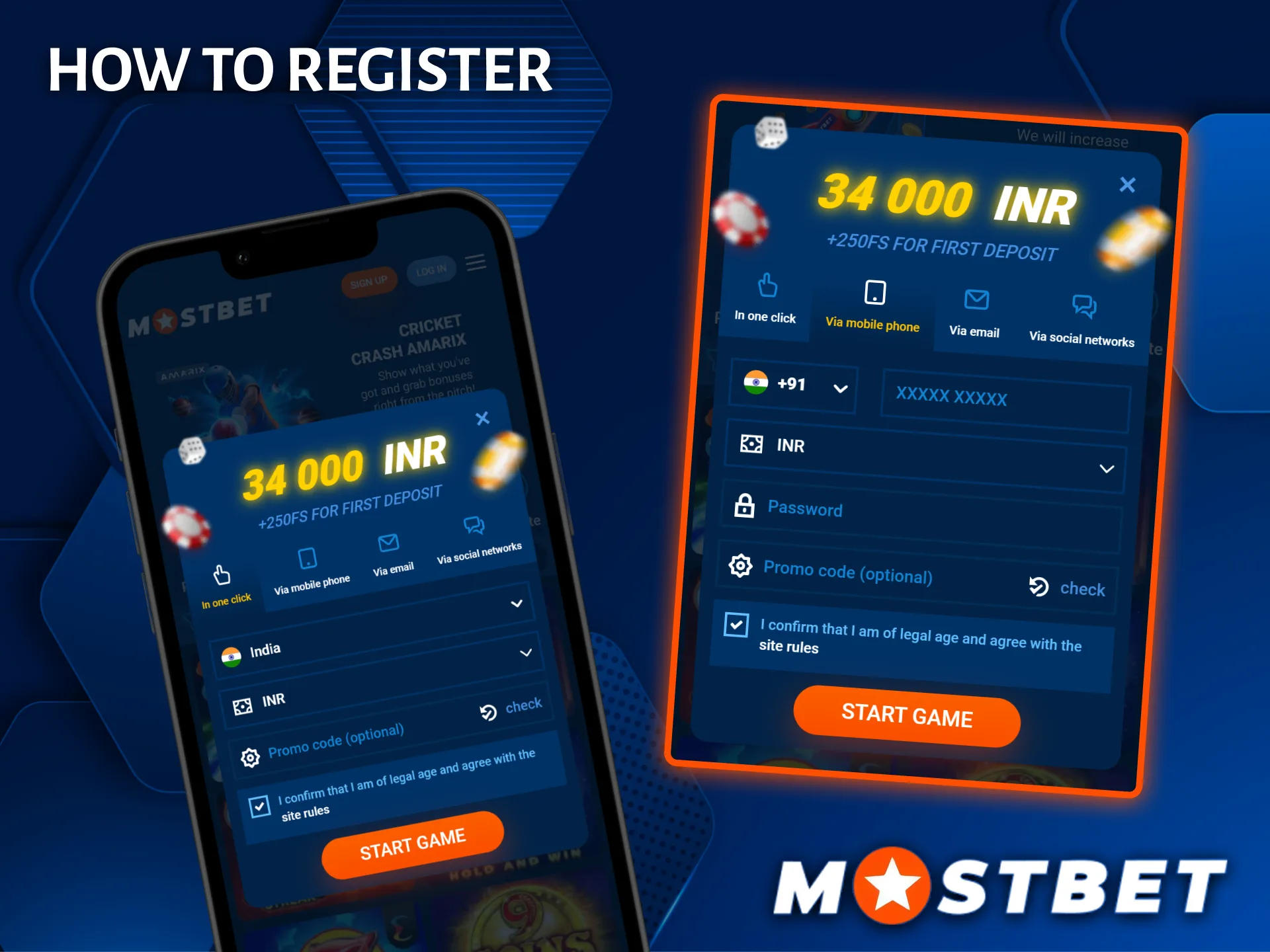 The process of creating a new account in the Mostbet bookmaker app is simple and takes just a few minutes.