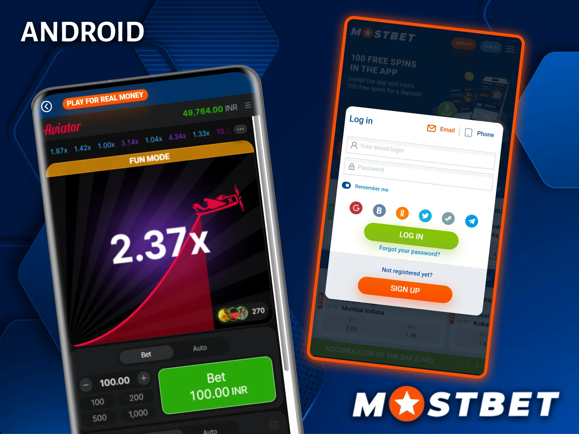 Enjoy smooth and stable gameplay in Aviator with the Mostbet mobile app for Android.