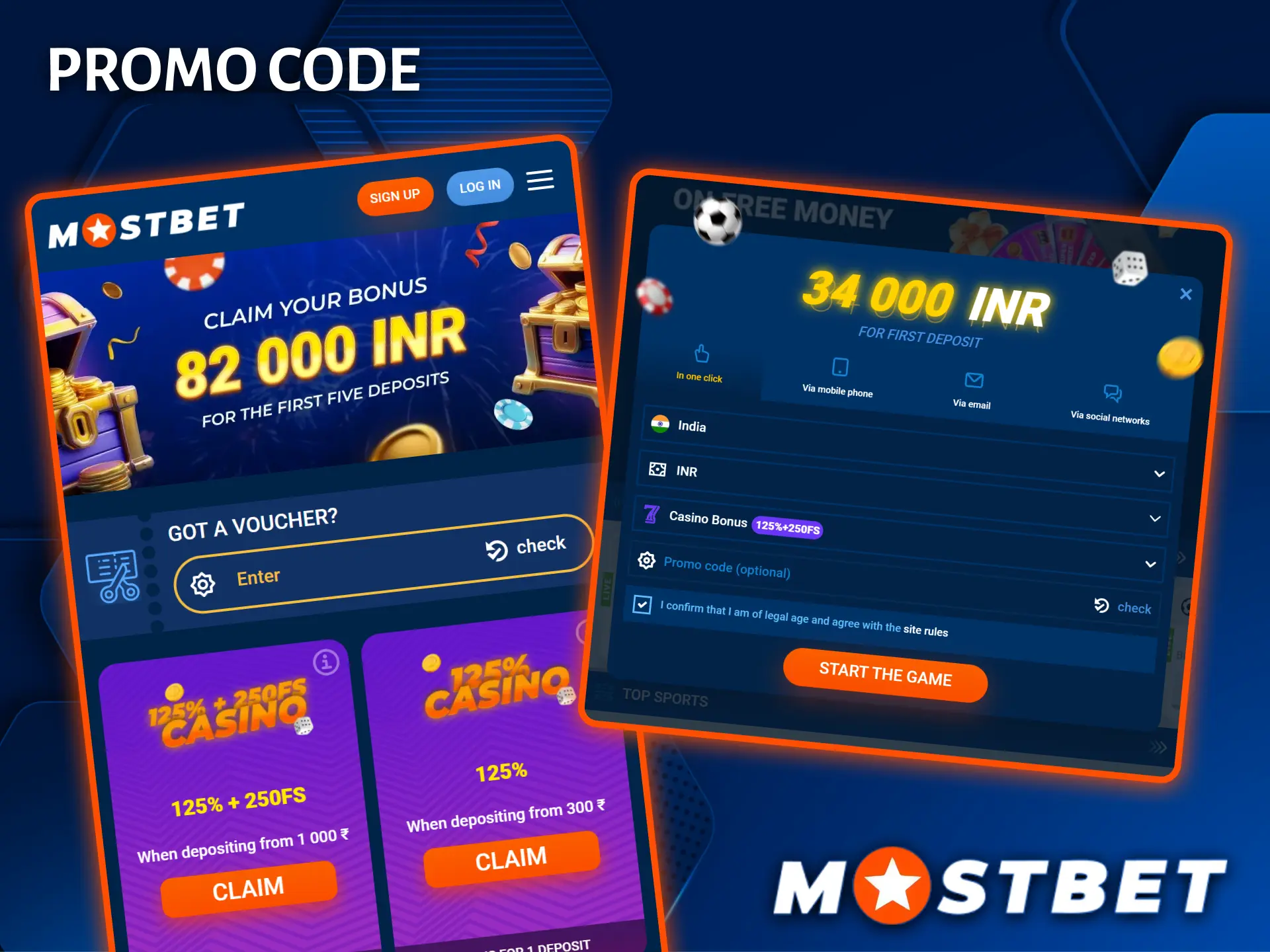 Use an exclusive promo code to receive generous bonuses for the Aviator game at Mostbet Casino.