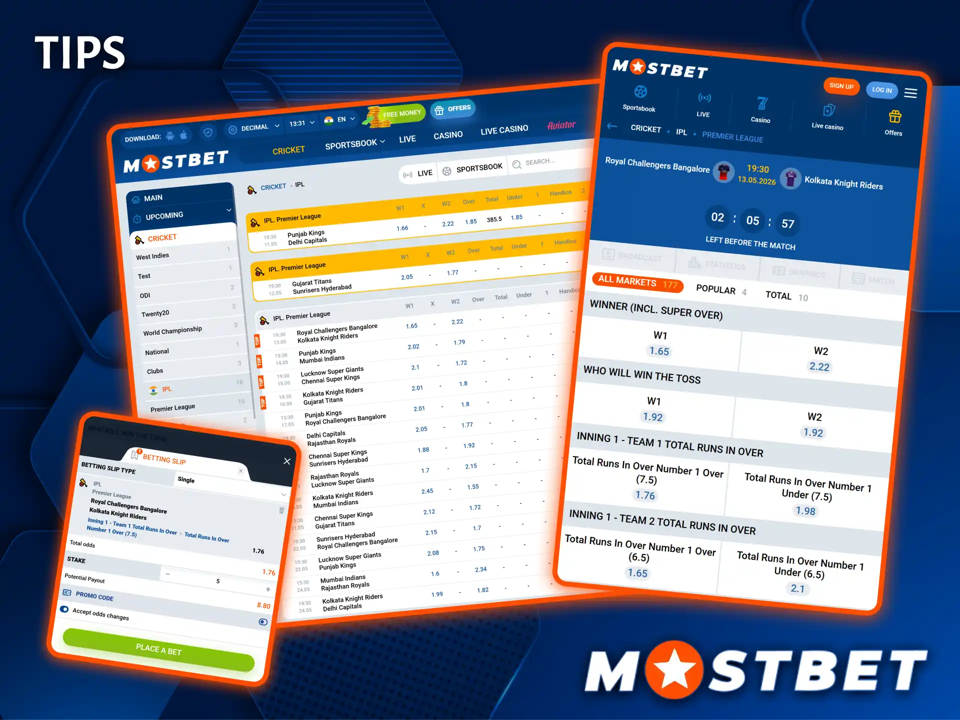 Boost your chances of success in cricket betting by using expert tips from the Mostbet team.