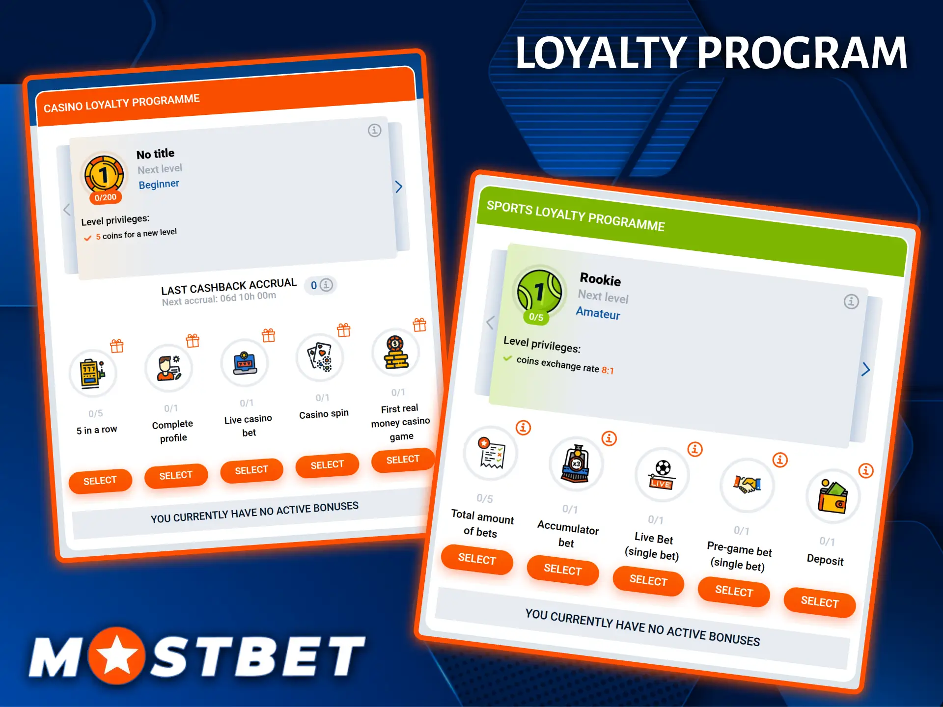 Receive exclusive rewards and elite privileges by joining the Mostbet loyalty program.