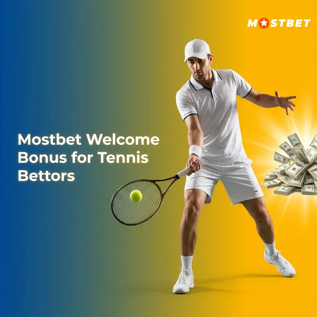 Mostbet 125% welcome bonus for tennis bettors in India with 1000 INR deposit example and UPI payment options